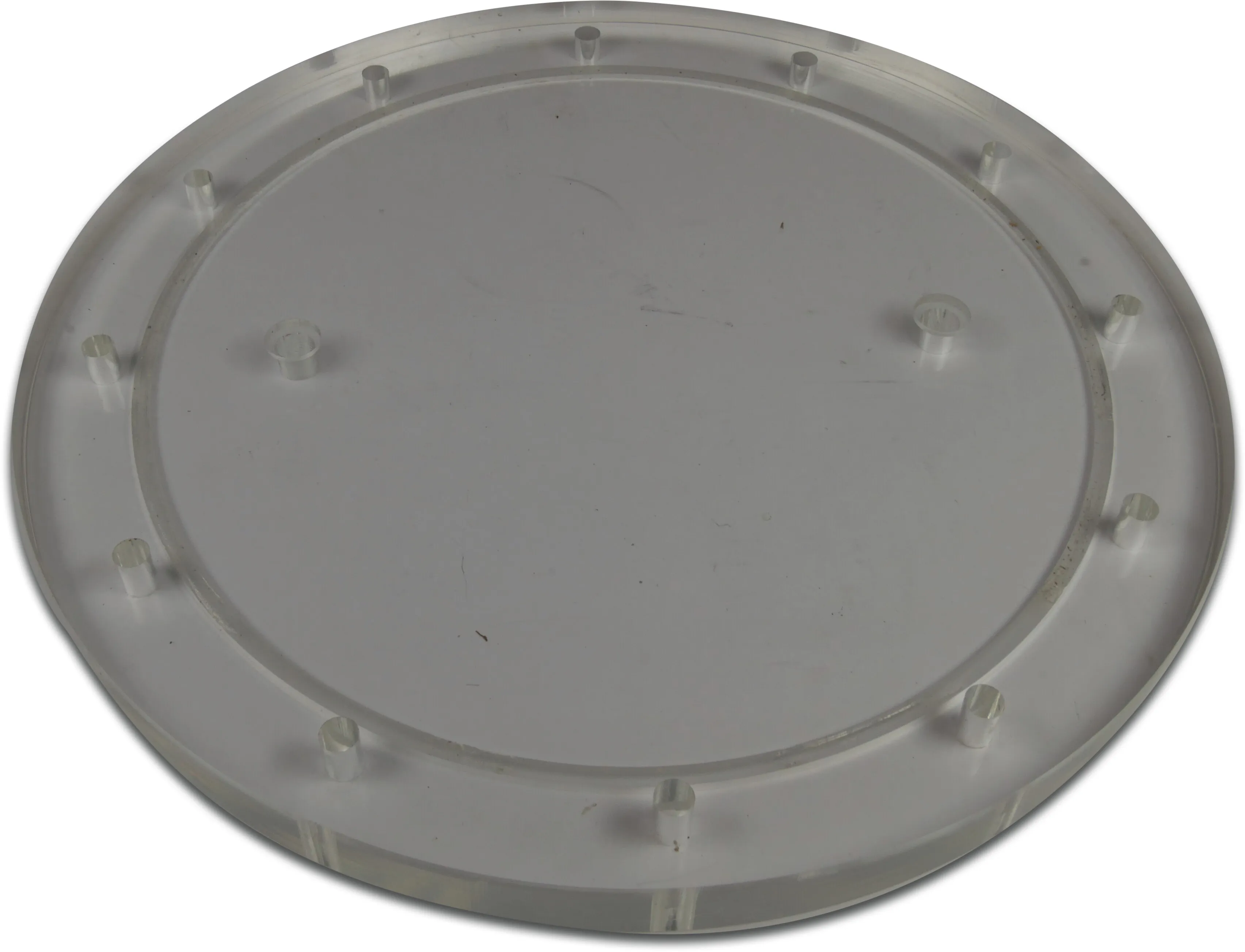 Transparent lid Ø400 thickness 25mm