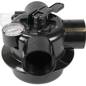 Top mount valve 4 way 1,5" for FSU/FSP filter