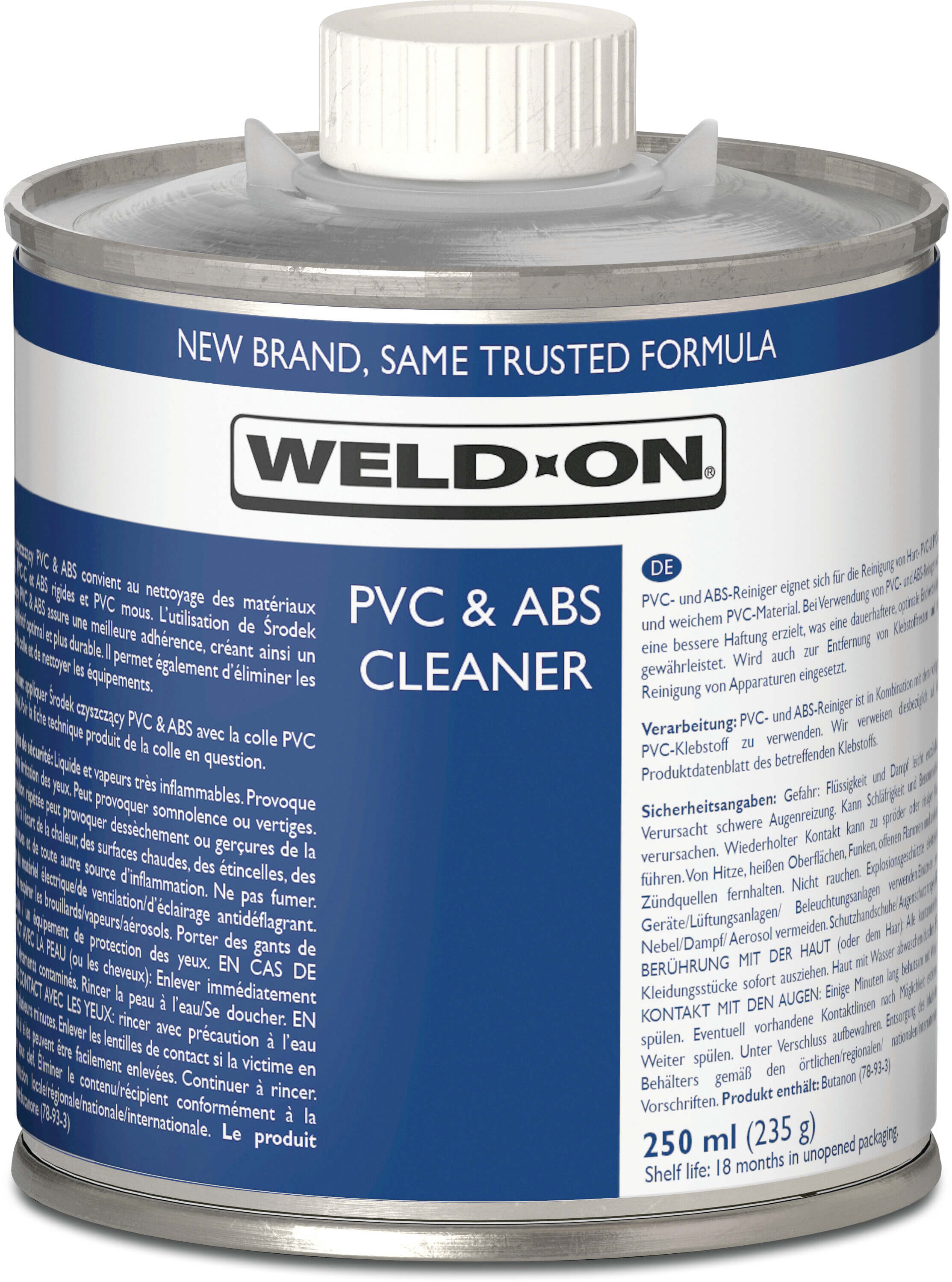 Weld-On Solvent cleaner 0,65ltr type SabaClean PVC & ABS