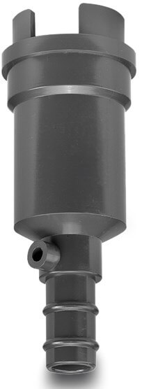 VDL Huis afdruipventiel PVC-U 32 mm 6bar grijs