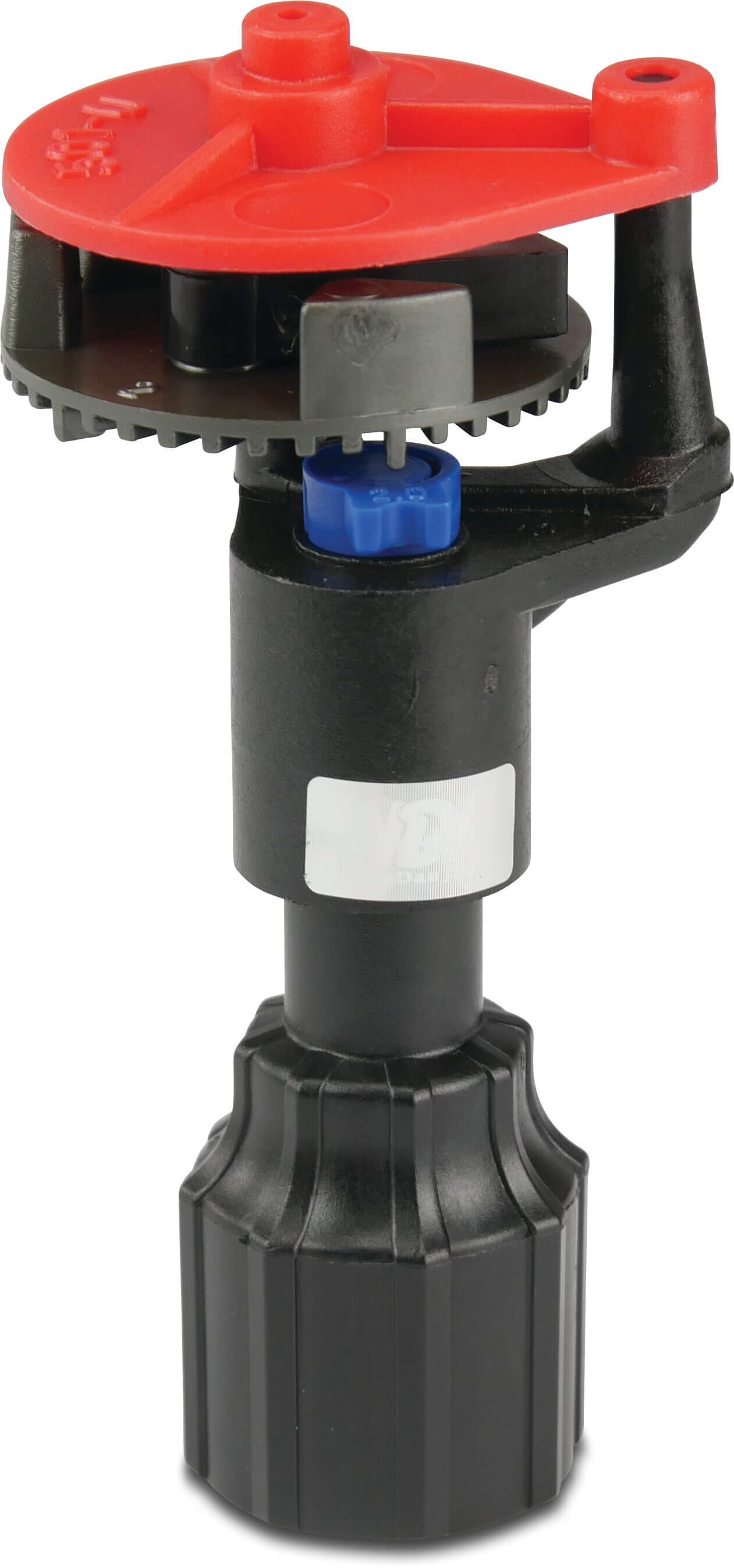 NaanDan Rondsproeier kunststof 1/2" binnendraad 2,0 mm 360° blauw type 501-U 21°