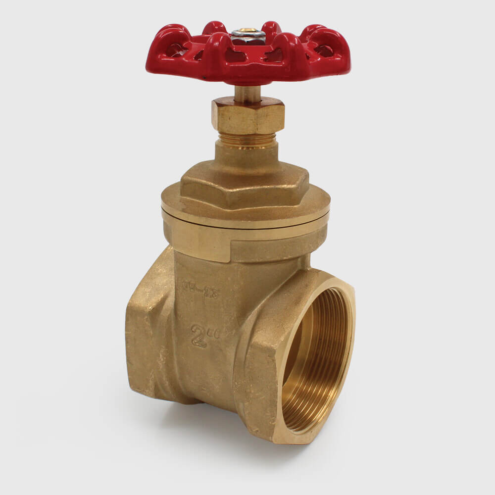 Profec Gate valve brass 1" female thread 16bar DN25 type 201