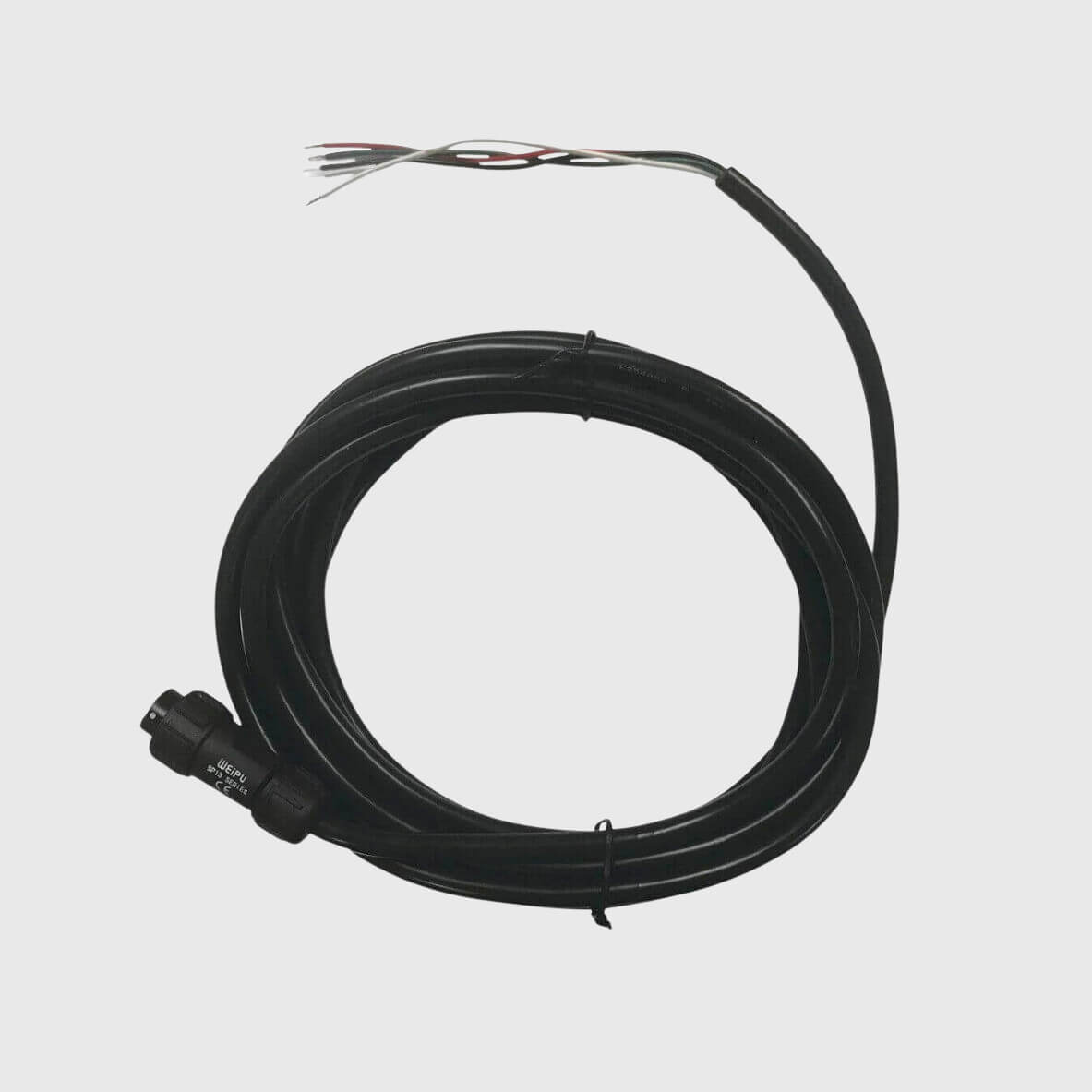 FlowVis 8 meter verlengkabel voor display zwart