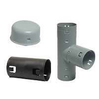 Drainage click fittings