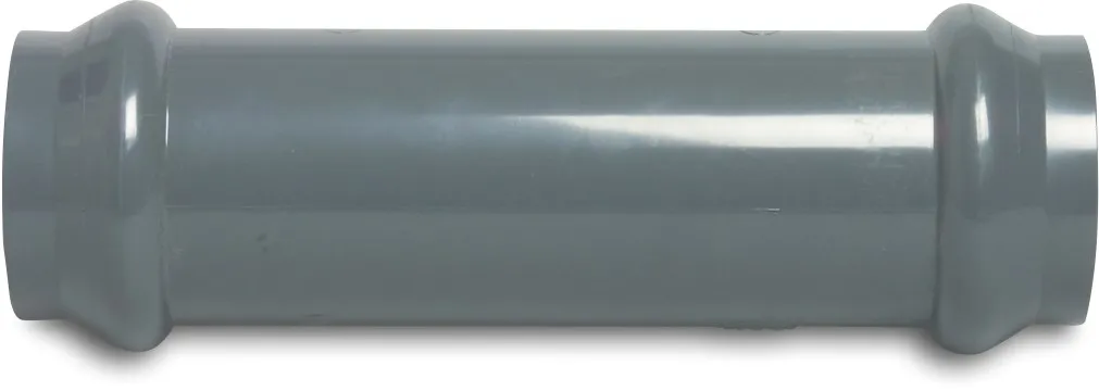 Reparaturmuffe PVC-U 63 mm Steckmuffe 10bar Grau