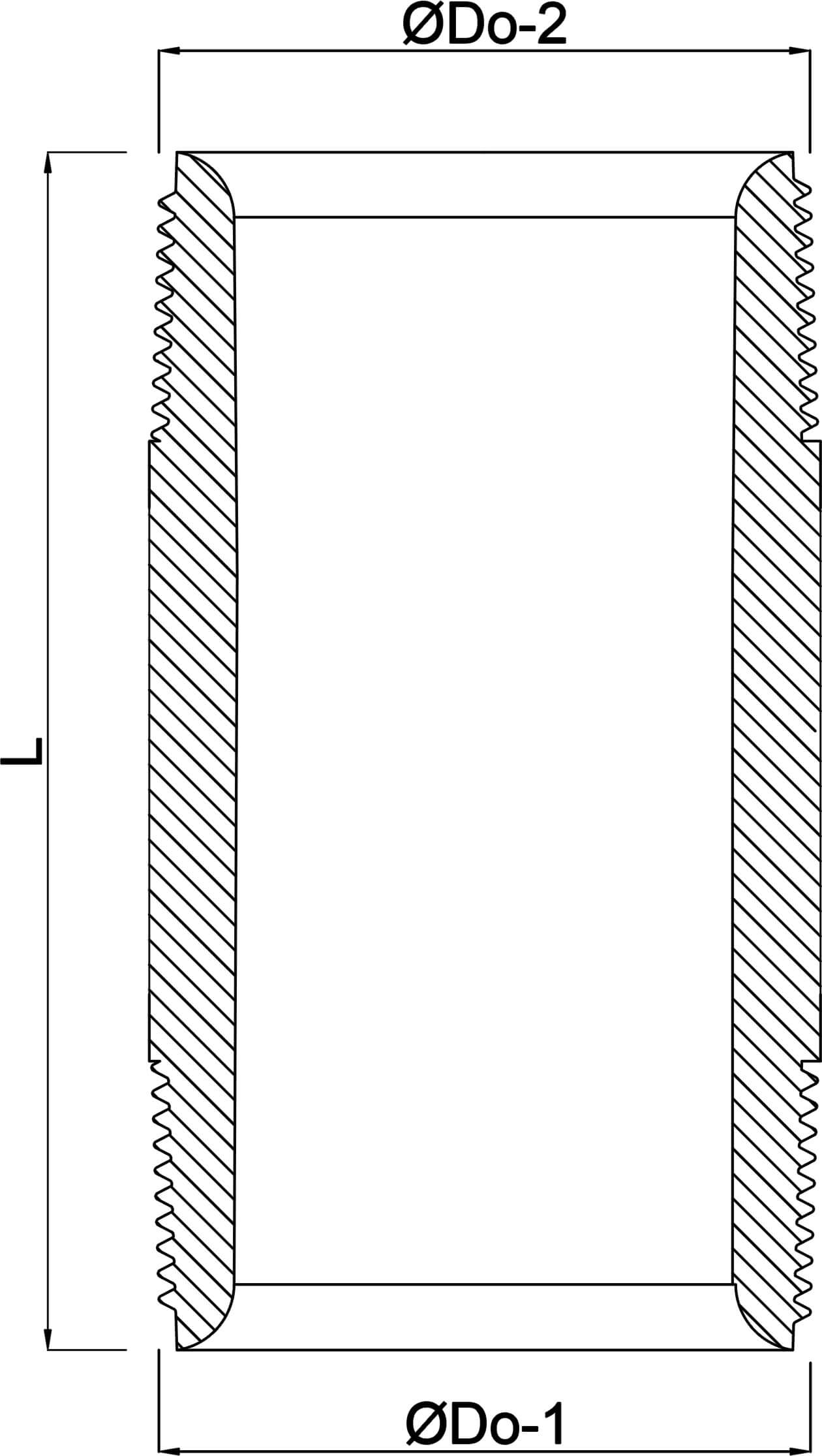 Profec Nr. 23 Pijpnippel RVS 304 1/2" buitendraad 50bar 40 mm