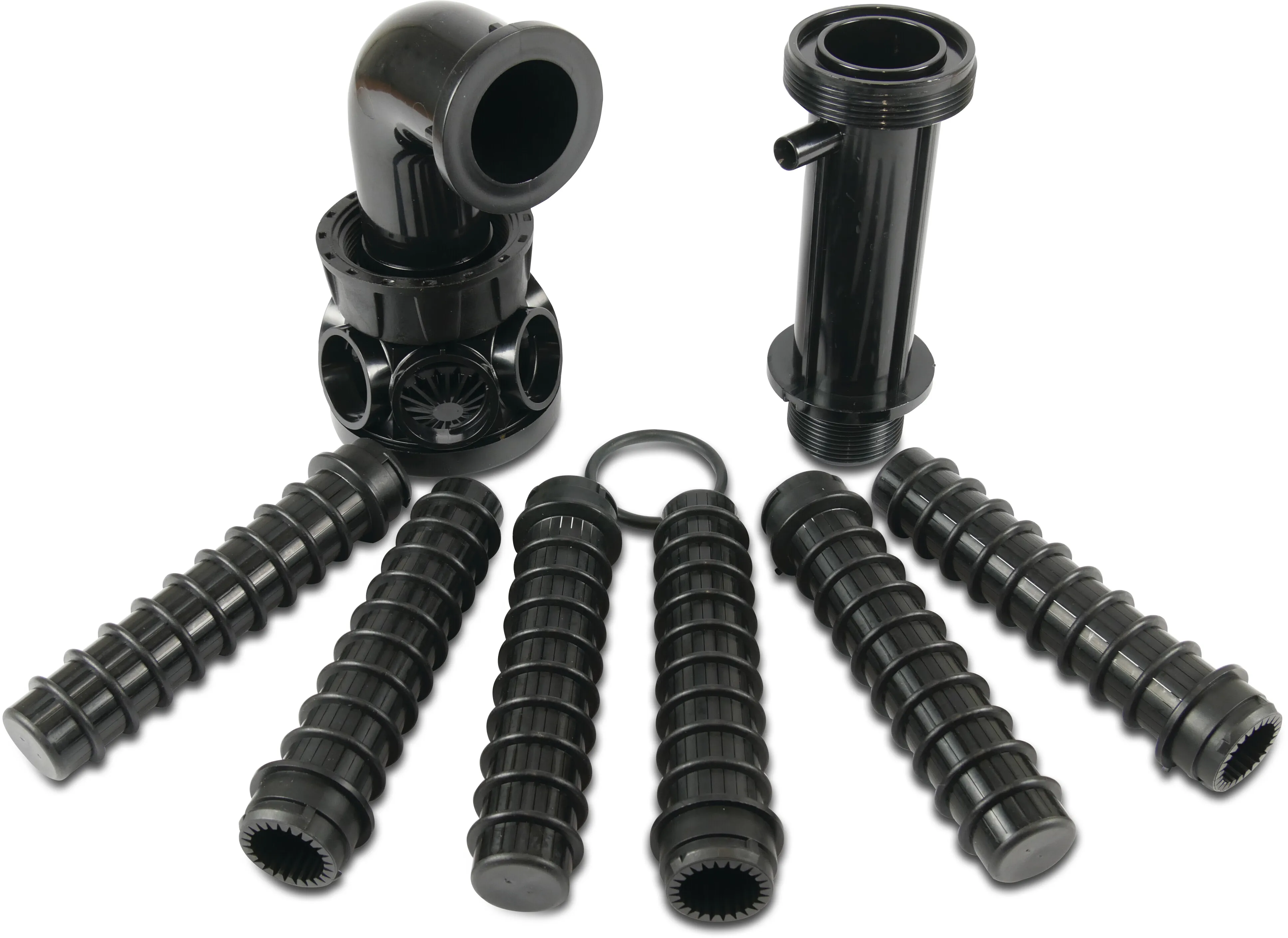 Kit lower hub & laterals filter type S620