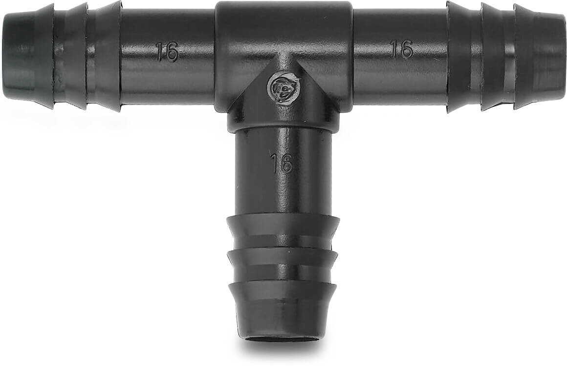 Tavlit T-piece 90° PP 20 mm barbed 8bar
