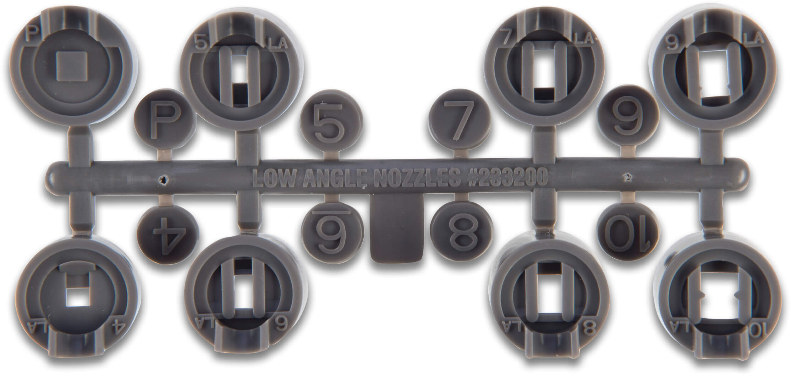 Hunter Nozzle set grey type PGP 233200