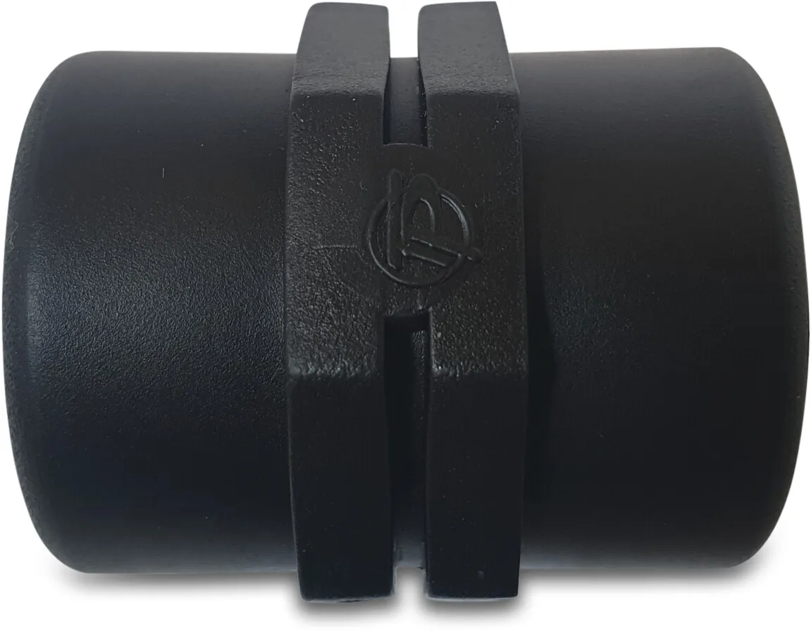 Tavlit Coupler PP 1 1/2" female thread 10bar black type Self Seal