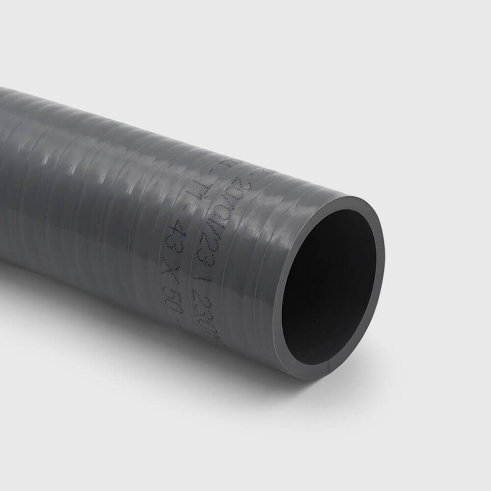 Profec Zwembadslang PVC 43 mm x 50 mm 6bar grijs 50m type Poolflex