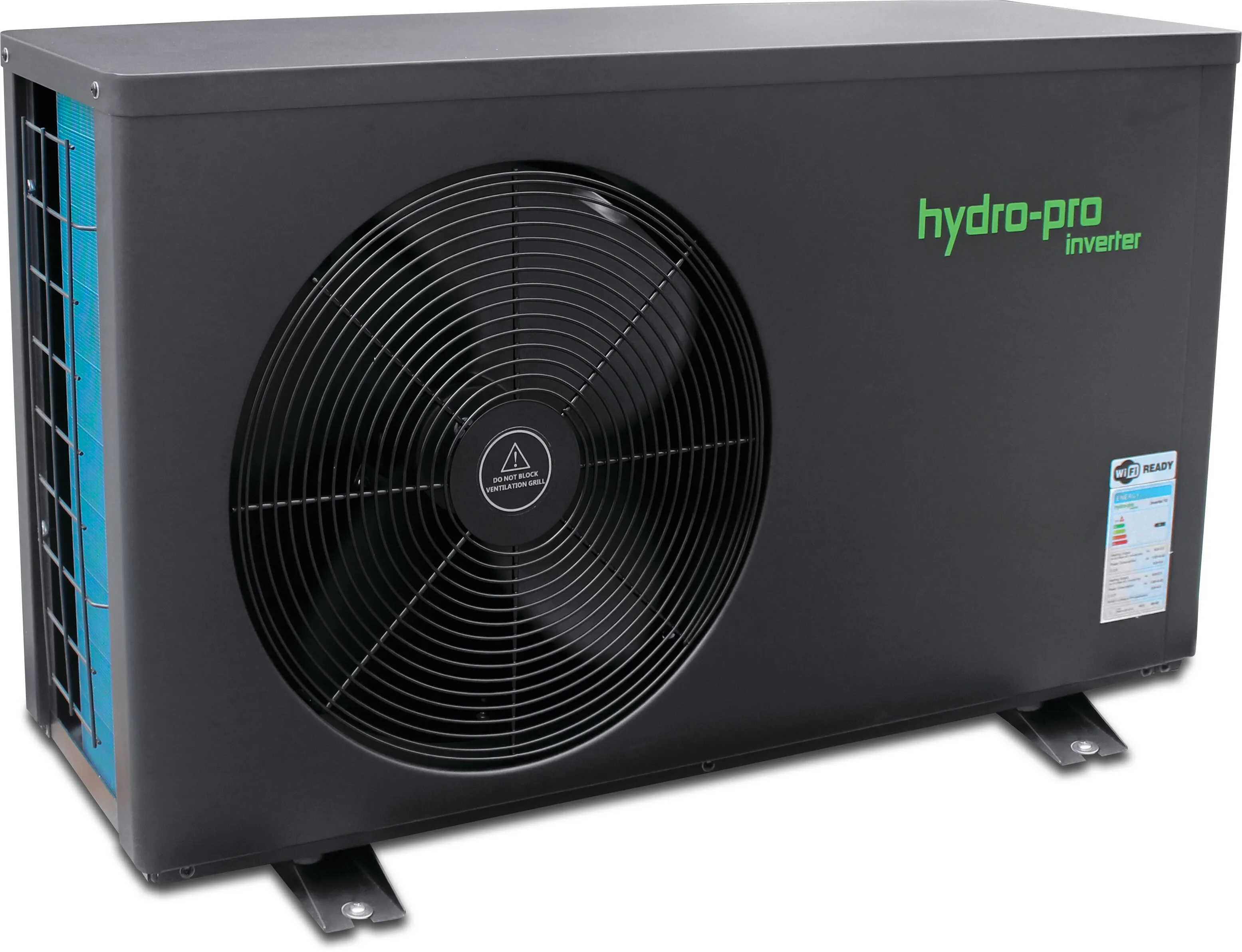 Hydro-Pro Warmtepomp Inverter E staal 4.4A 230VAC type 5 horizontaal