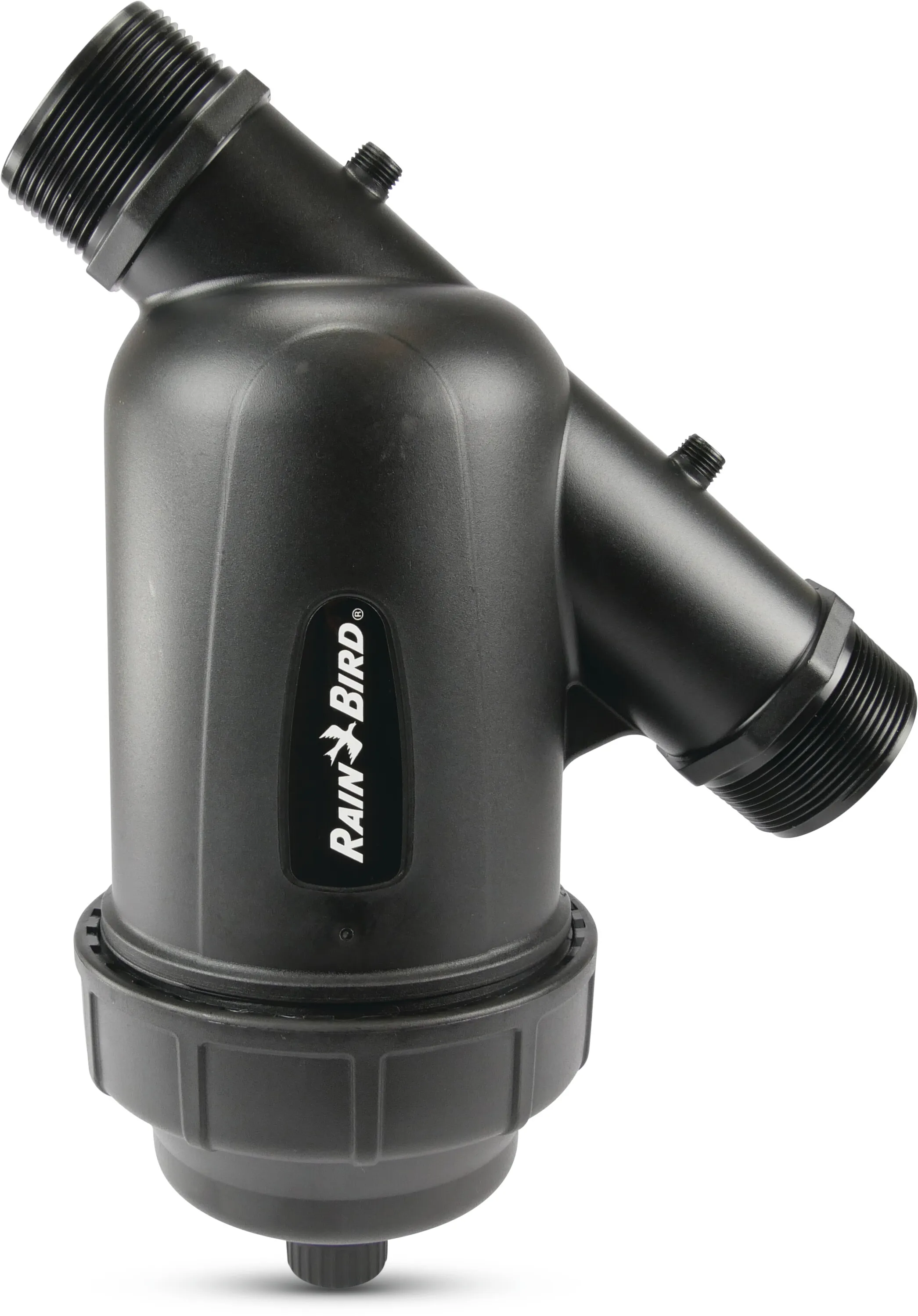 Rain Bird Inline filter PP 2" buitendraad 8bar 130micron RVS gaas zwart type ILCRBY200S