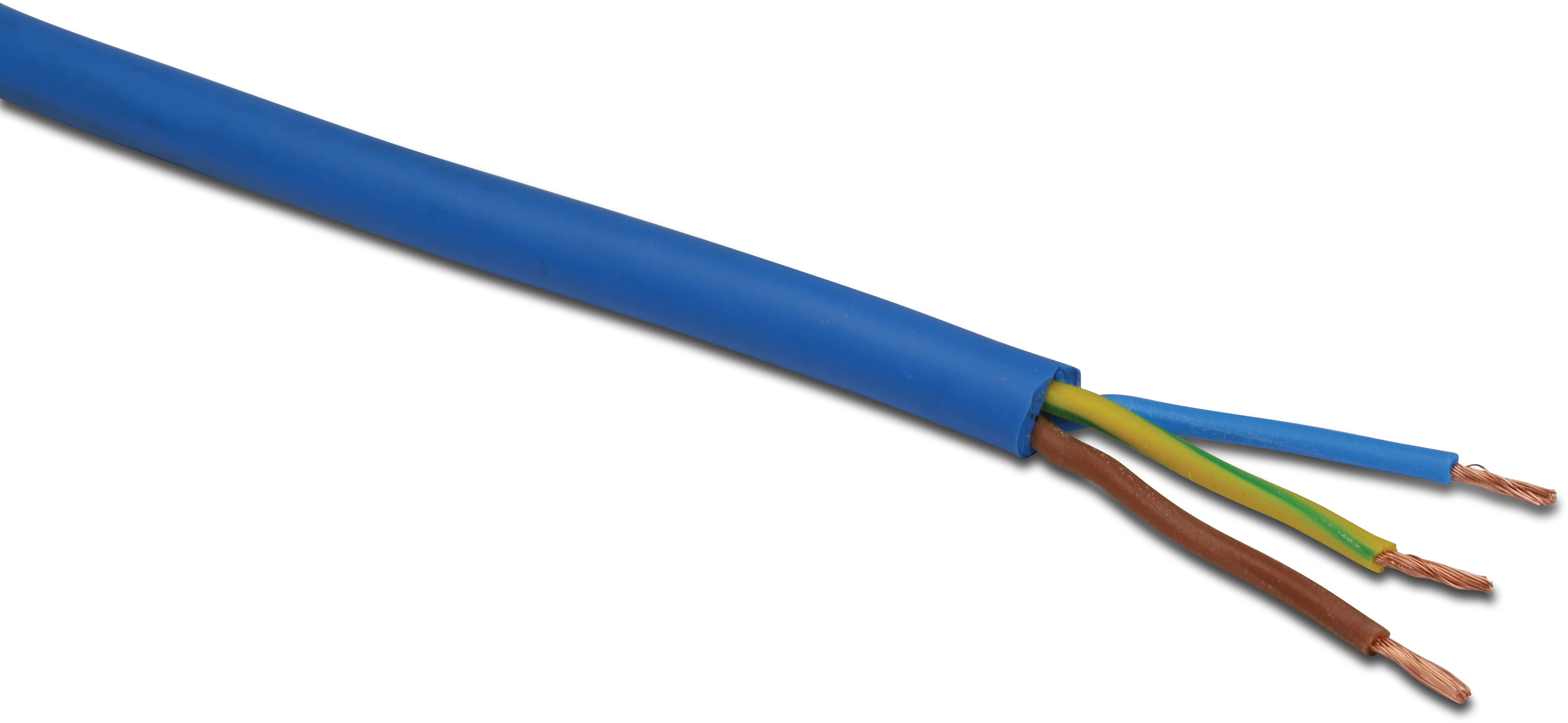 Round cable blue KTW/WRAS type 4 x 2,5 mm² Aquarius 500 m