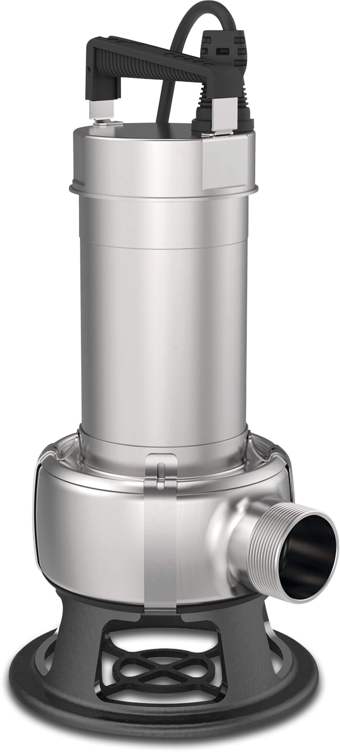 Grundfos Sewage and waste water submersible pump stainless steel 2" male thread 1.55A 400VAC type AP 35B.50.06.3V