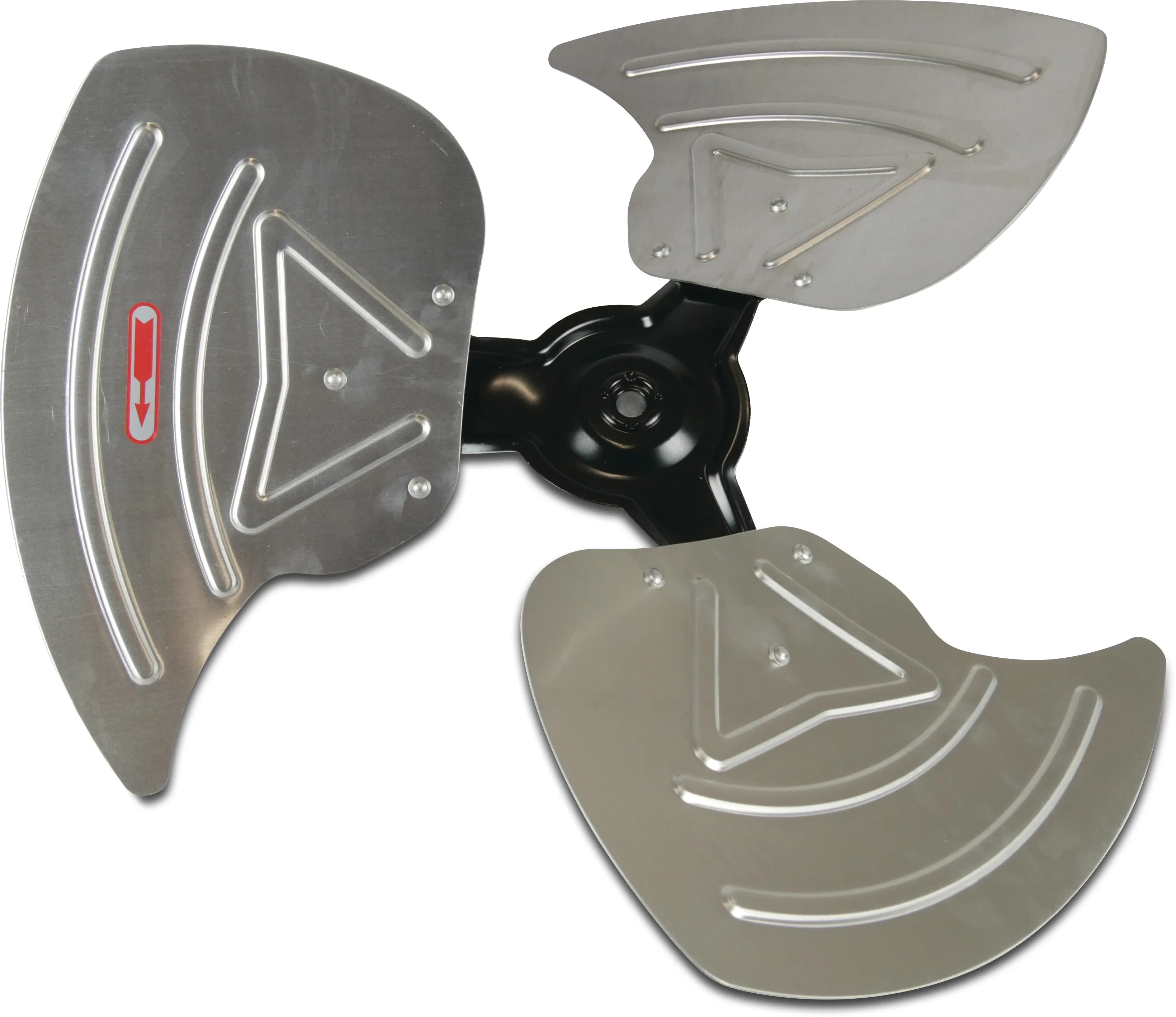 Fläkt aluminum F522mm x 140mm, 12mm hål moturs