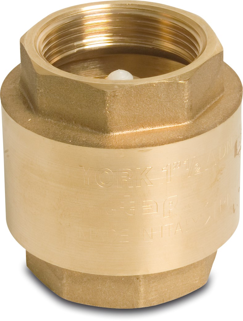 Itap Non return valve brass 3/8" female thread 12bar type York 103