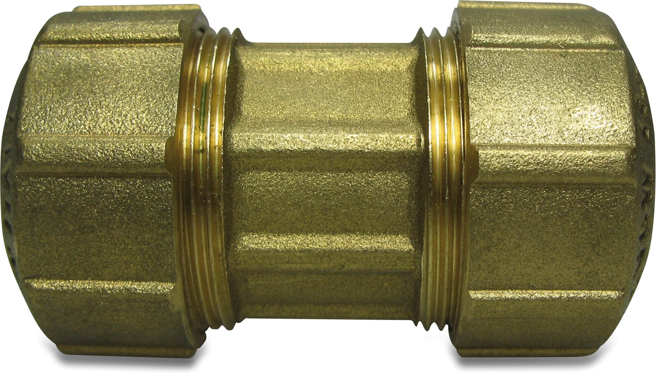 Itap Socket brass 20 mm compression 16bar DVGW type 020