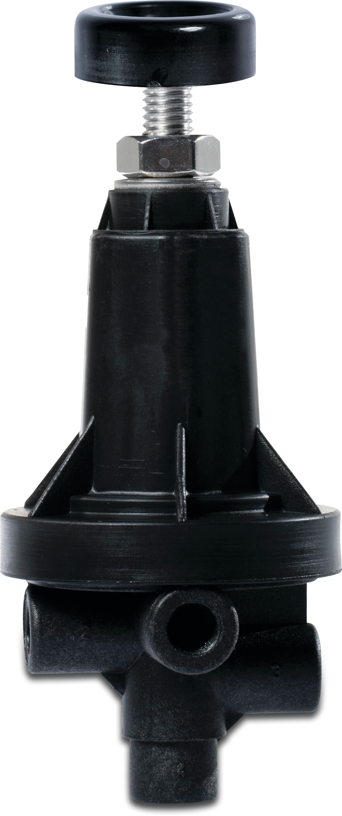 Azud Pressure reducing valve plastic 1/8" female thread black type BER