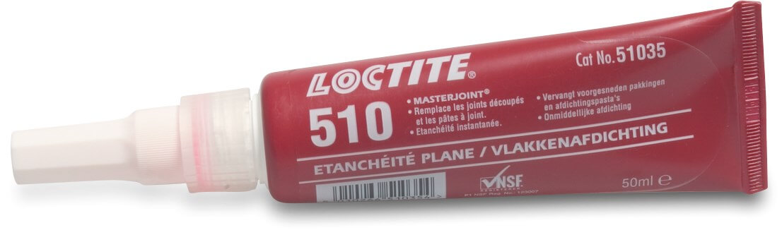 Loctite Afdichtmiddel rood type 510 50 ml