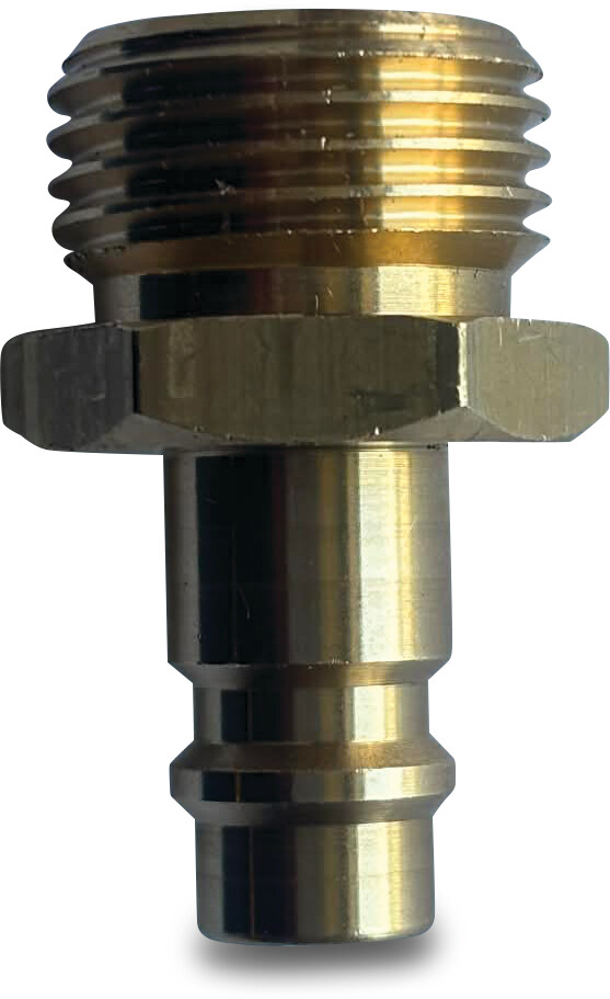 Schnellkupplung Messing 1/2" Außengewinde Typ NF