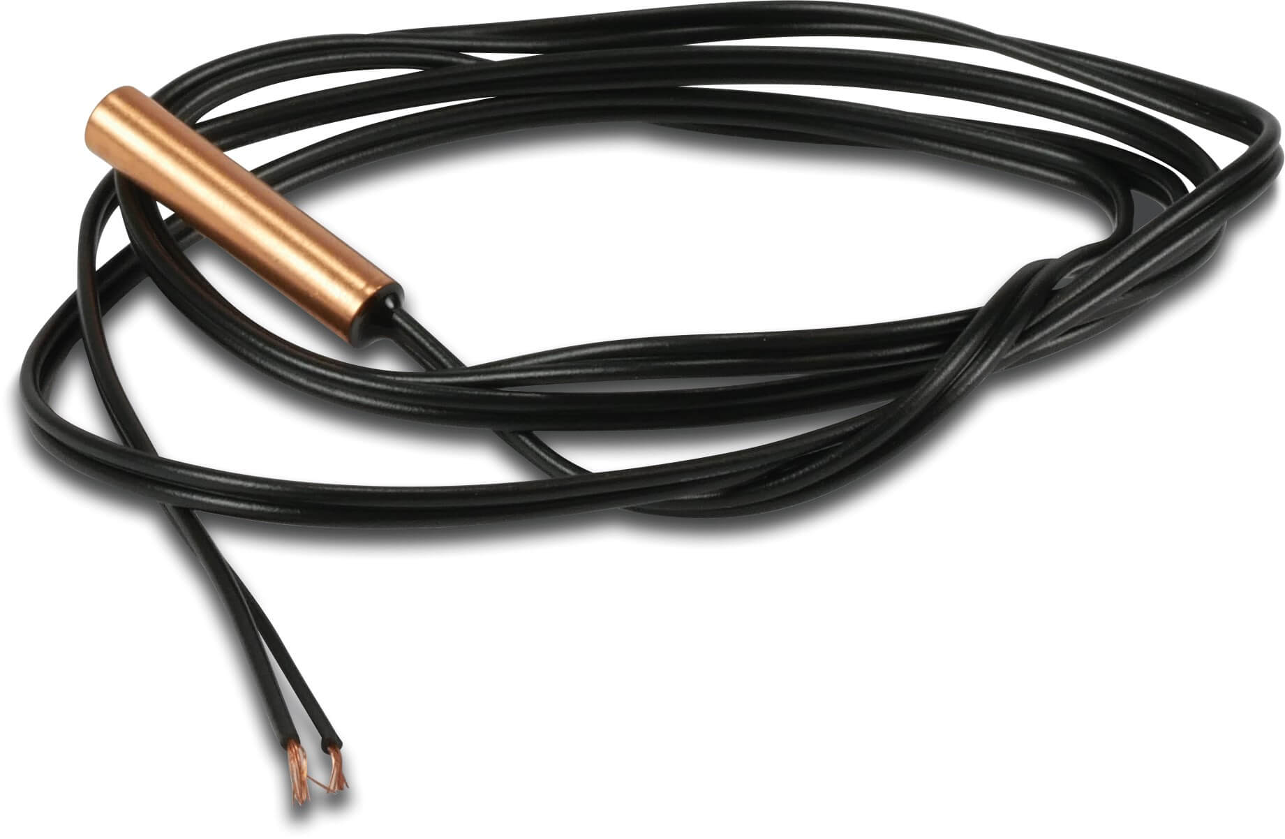 Temperature sensor with cable