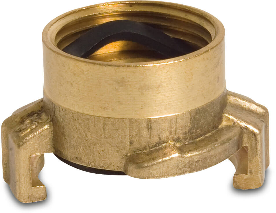 Quick coupler brass CW617N 1 1/4" female thread CD 40 10bar KTW-A