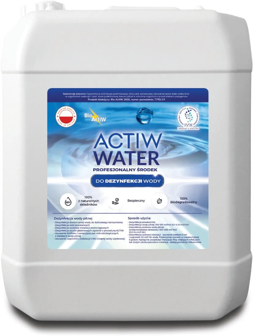 Disinfectant liquid 20L ActiwWater