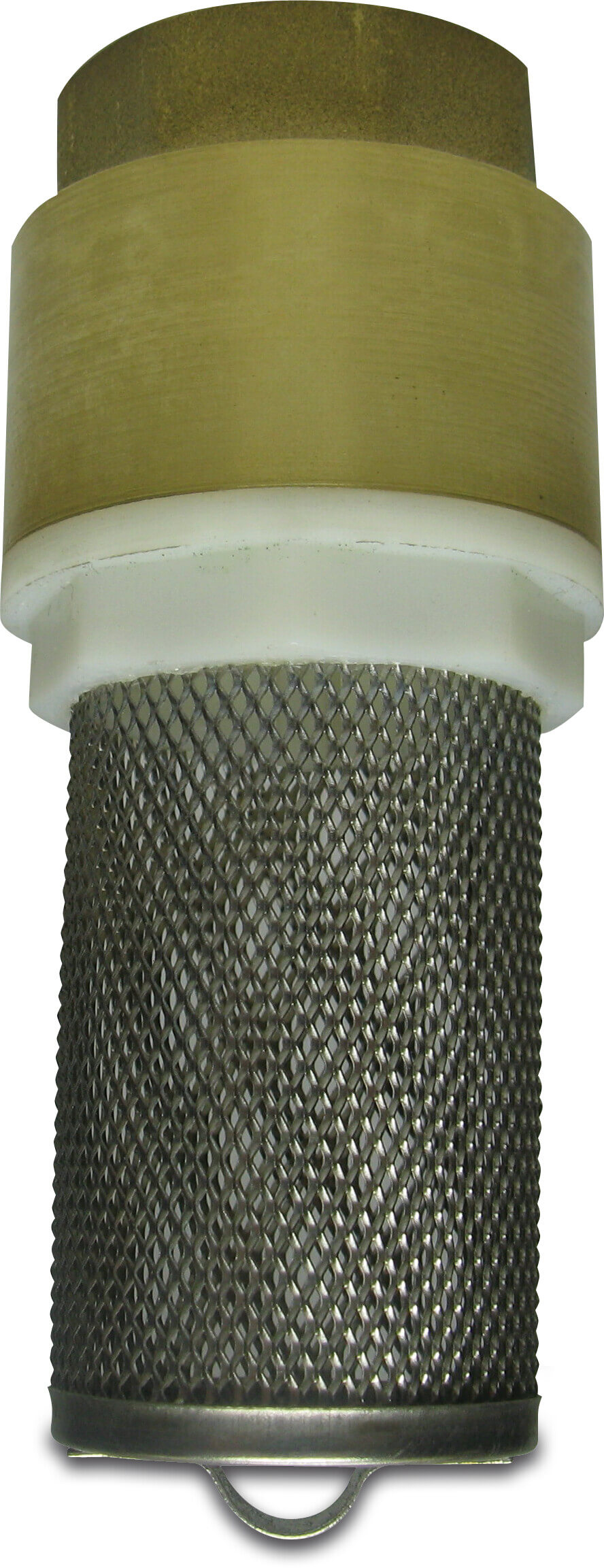 Profec Foot valve spring loaded brass 1" female thread 10bar