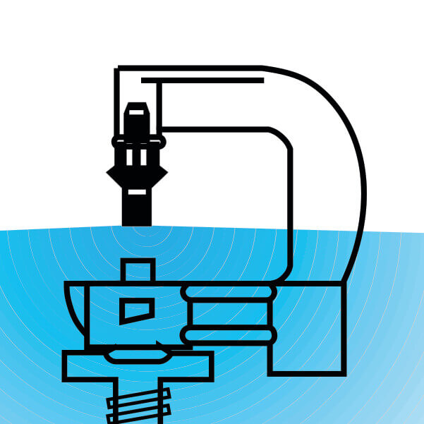 NaanDan Nebeldüse Kunststoff 3/8WW Außengewinde 200micron 1,3 mm 360° Grün Typ Hadar 7110, mist insert