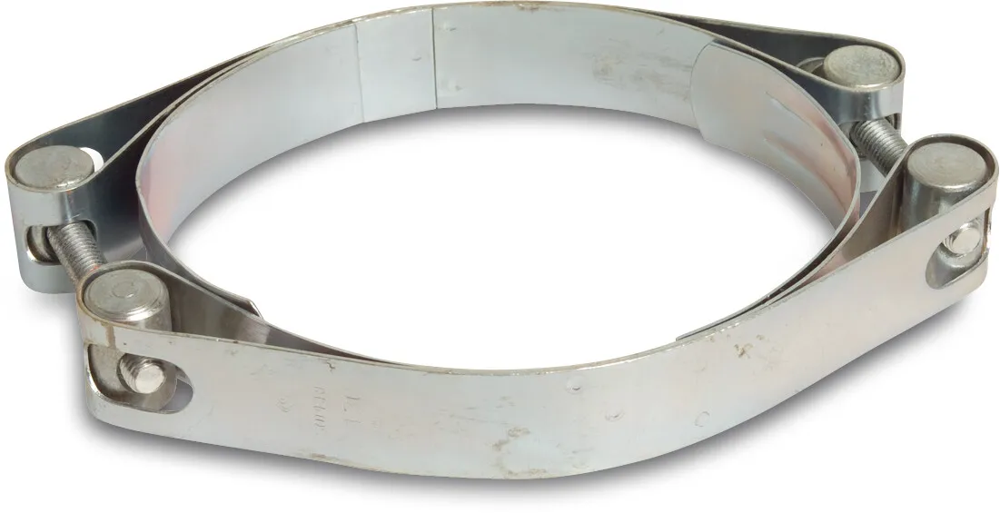 Profec Spannbackenschelle Stahl Verzinkt 105 mm x 115 mm Typ W1 Super Extra Inbus 24 mm