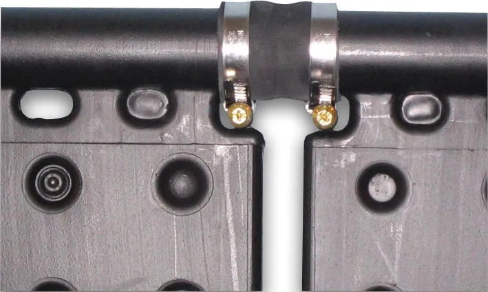 Verbinder Schlauch 38 mm x 5 mm x 60 mm