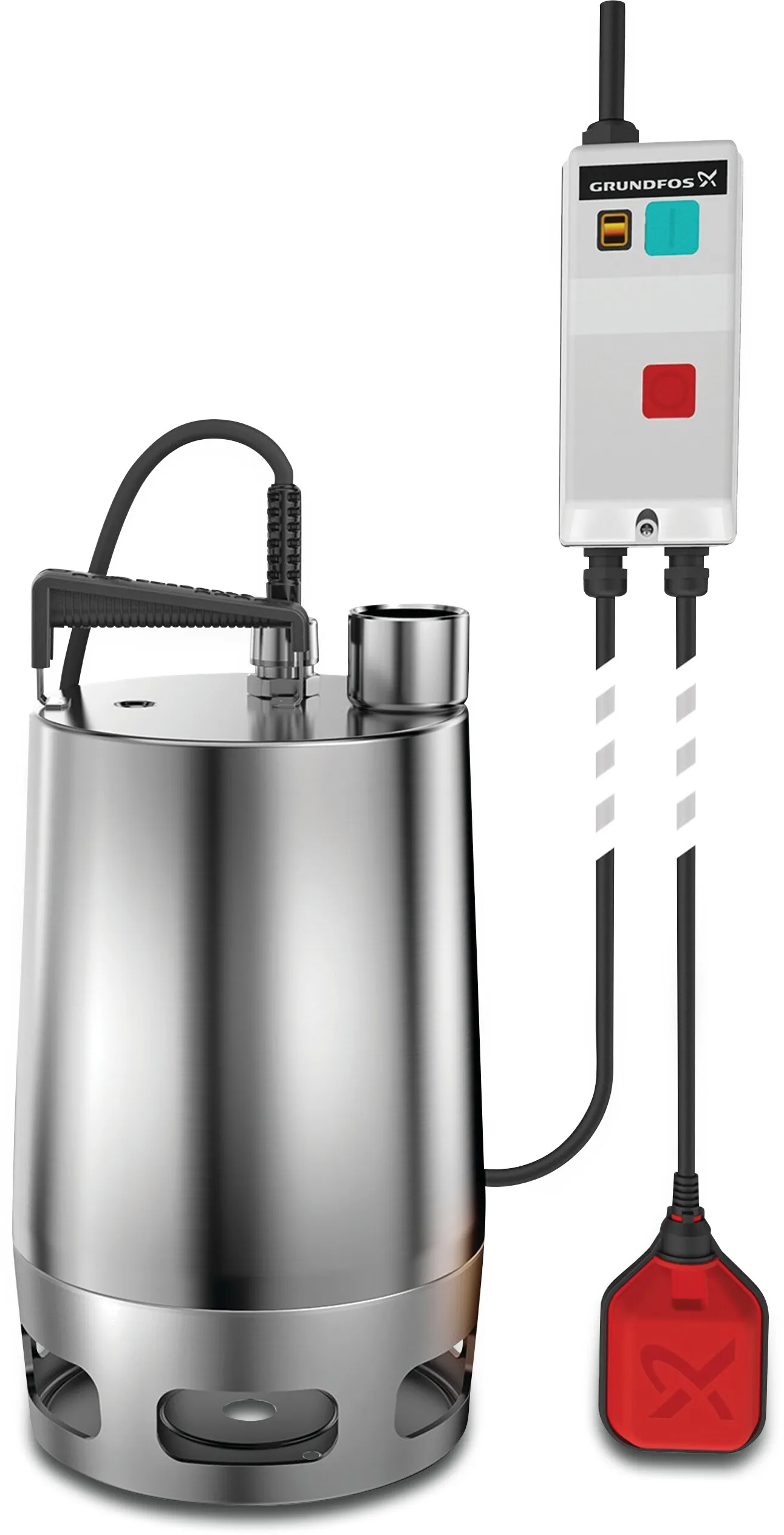 Grundfos Pompe de drainage immergée acier inoxydable 2" filetage femelle 2A 400VAC type Unilift AP 50.50.08.A3