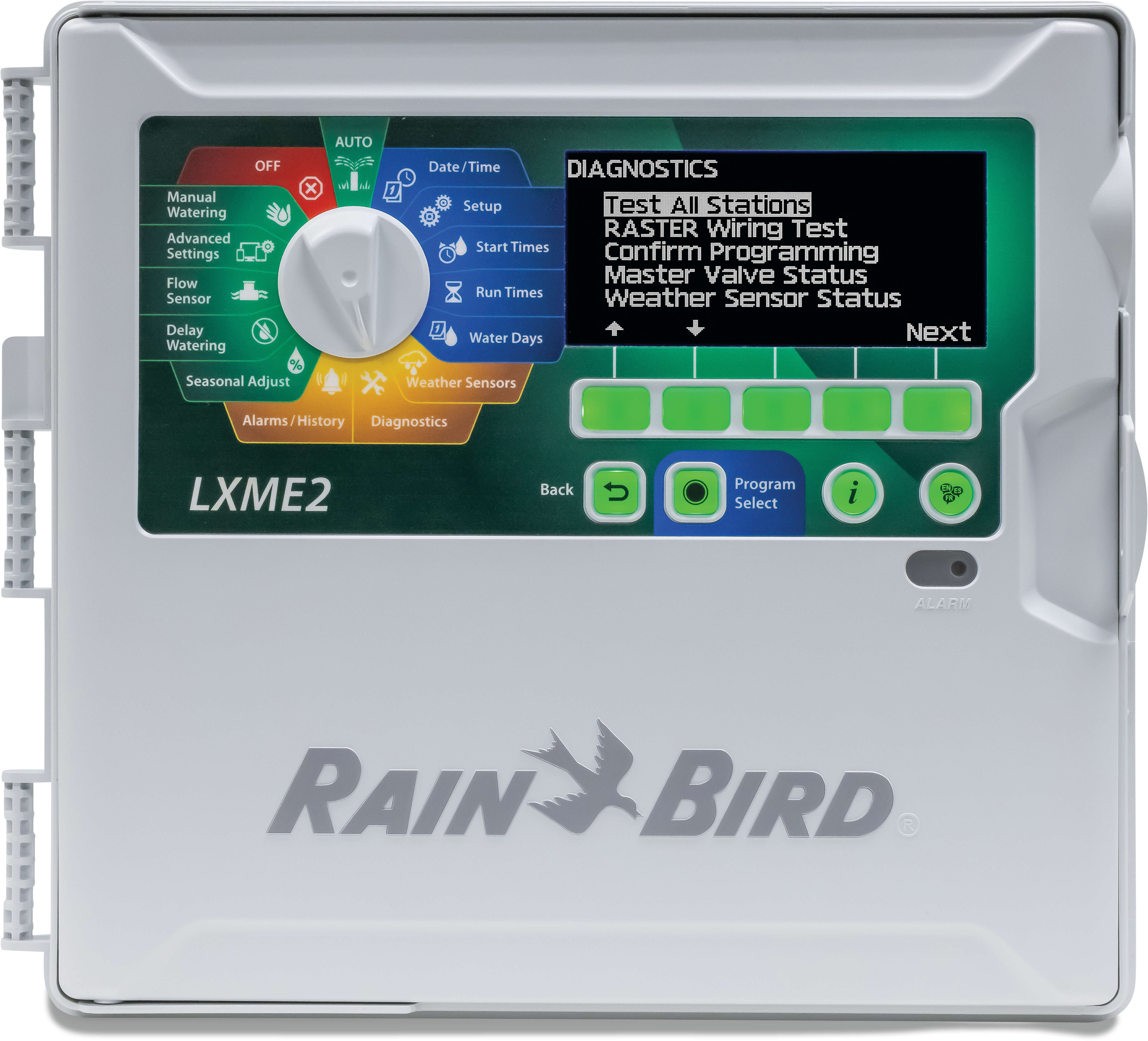 Rain Bird Sterownik nawadniania z modułem przepływu 230VAC type LXME2 PRO EU 12 sekcji