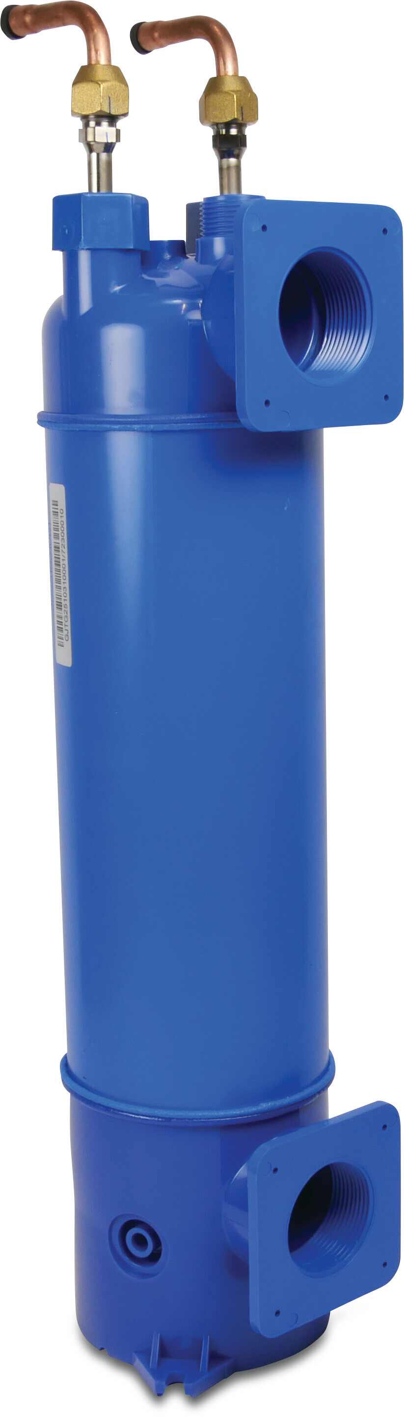 Titanium tube heat exchanger for SP17