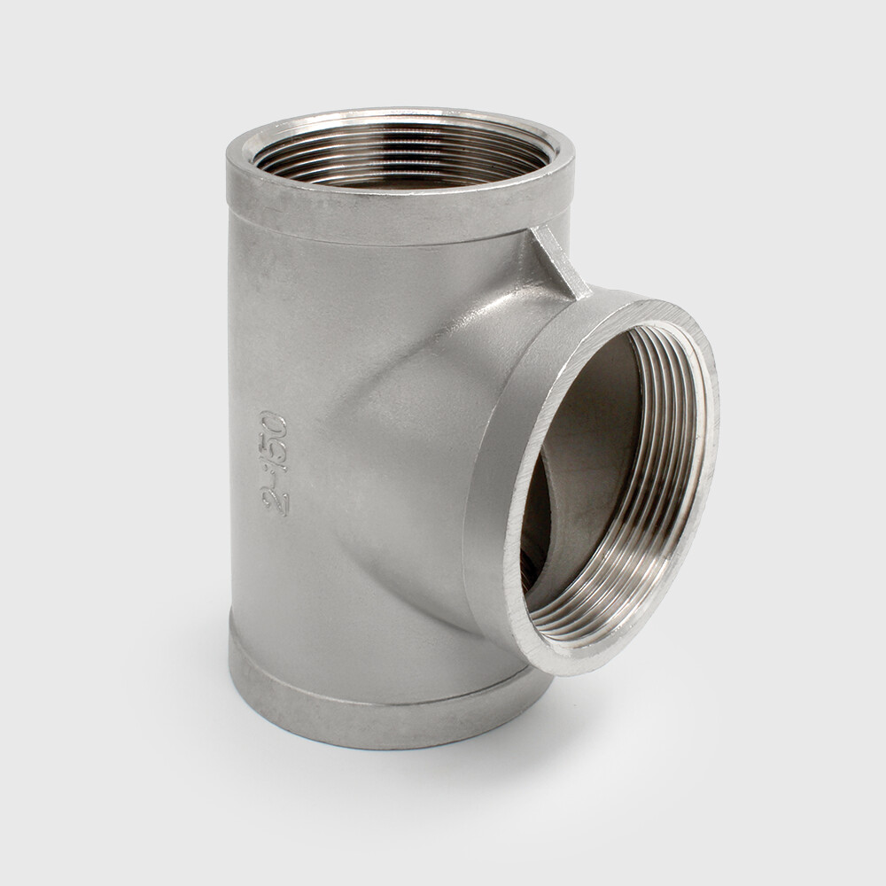 Profec Nr. 130 T-piece 90° stainless steel 316 1 1/4" female thread 16bar
