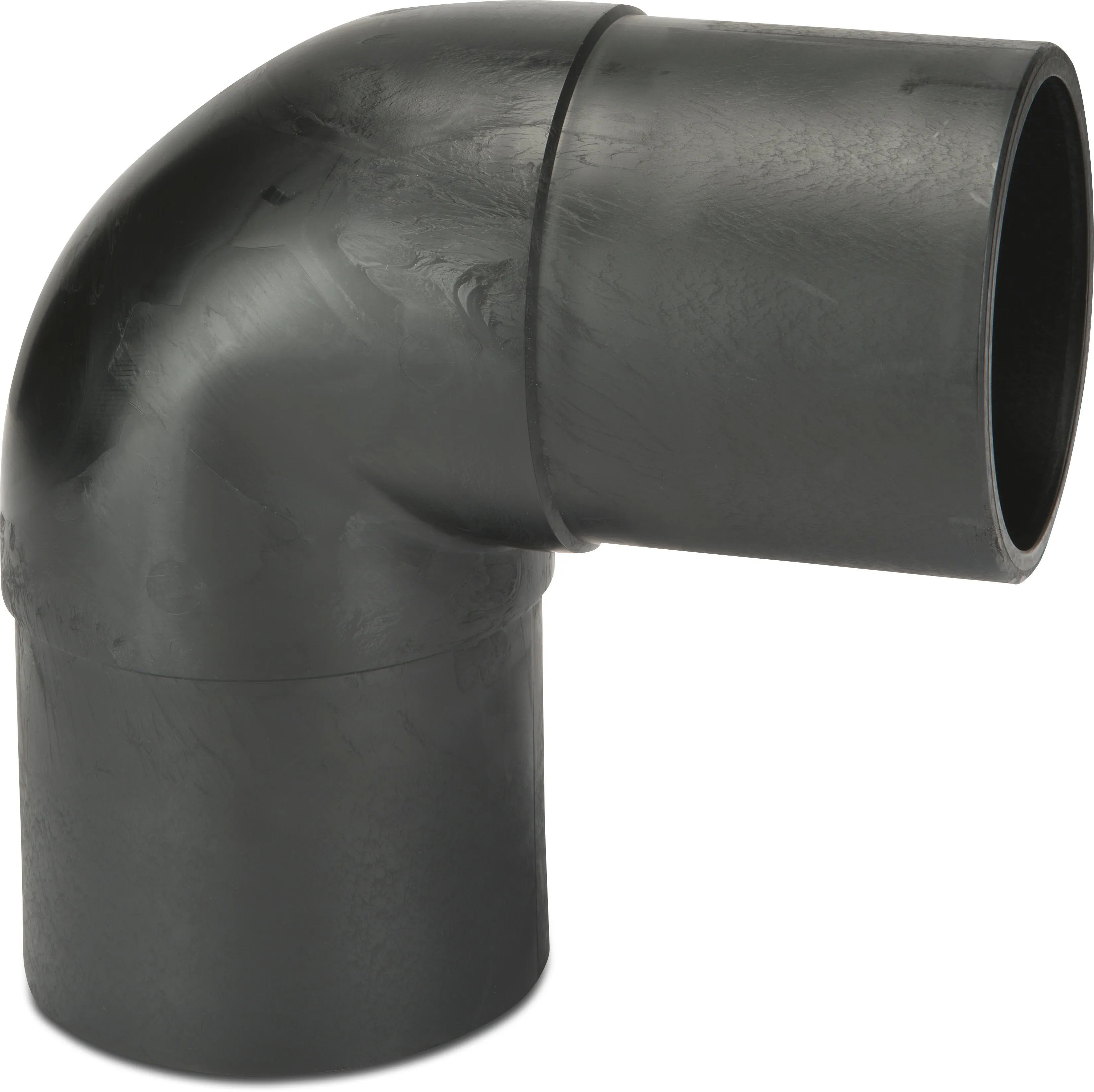 Elbow 88,5° PE100 160 mm black