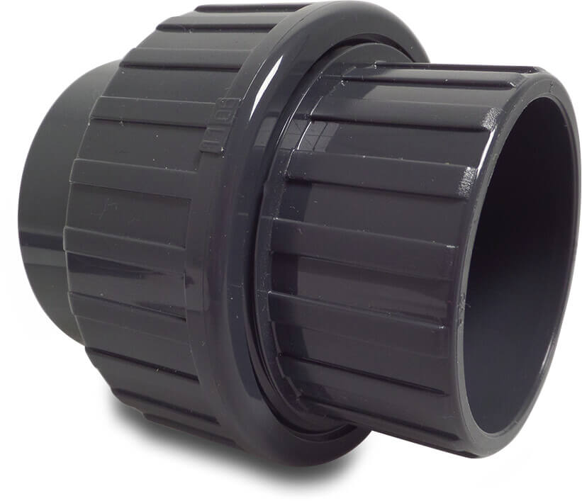 Profec Koppeling PVC-U 16 mm lijmmof 16bar grijs