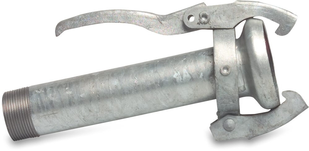 Snabbkoppling stål galvaniserad 50 mm x 1 1/2" hona del Perrot x utvändig gänga type Perrot