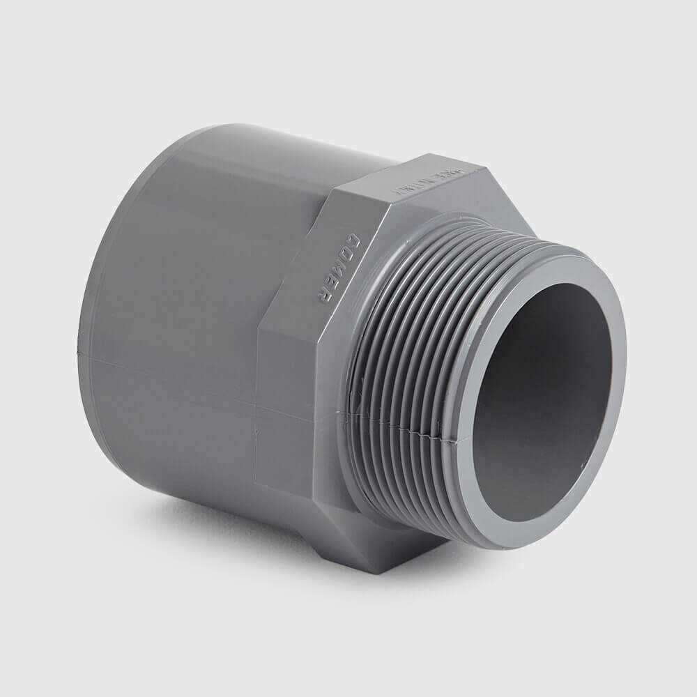 Comer Overgangsbus ABS 1/2"/3/4" x 1/2" imperial lijmmof/imperial spie x buitendraad