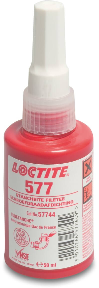 Loctite Afdichtmiddel oranje DVGW type 577 50 ml