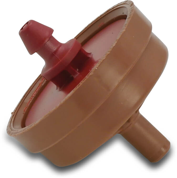Netafim Tropfer Kunststoff Tülle x Taper V-Teil 2,0ltr/h Rot/Braun Typ PCT CNL