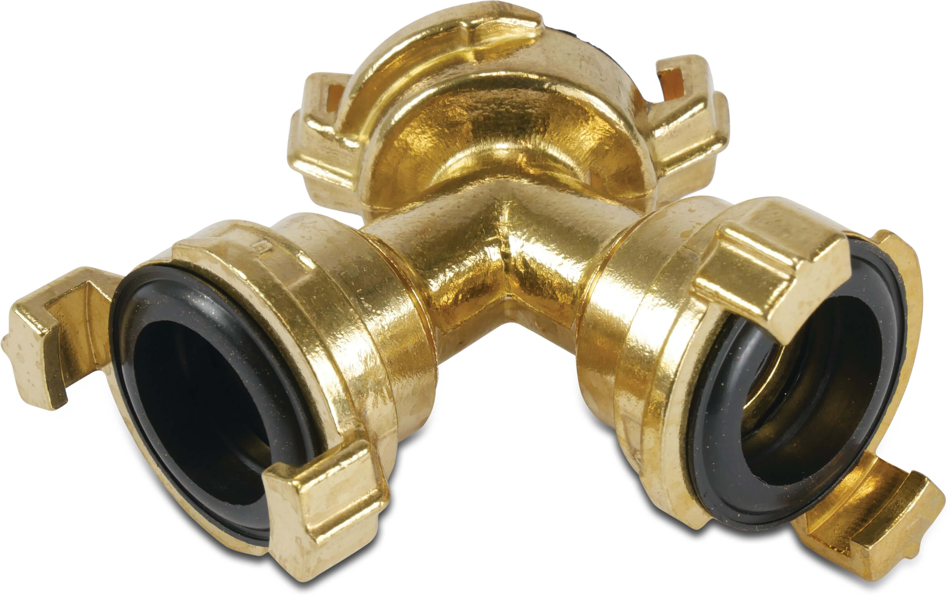 Y-piece quick coupler brass CW617N quick coupler CD 40 KTW-A