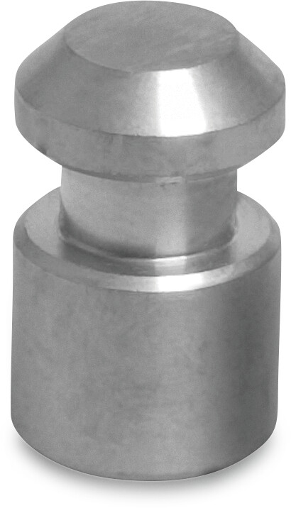 MZ Adapter til sluseventil af rustfri stål 5 - 6" til hydraulisk cylinder