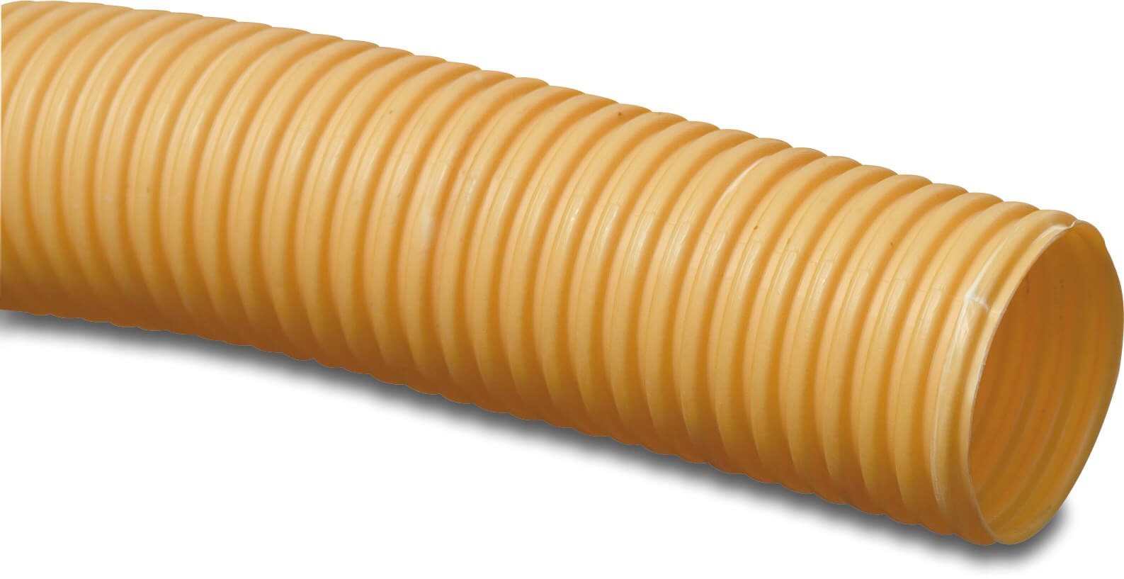 Rura drenażowa PVC-U 50 mm mufa klik x gładkie żółty 50m type bez perforacji