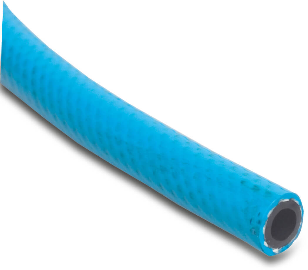 Hochdruckschlauch PVC 6,3 mm x 12,5 mm 40bar Blau 50m type Profiltress
