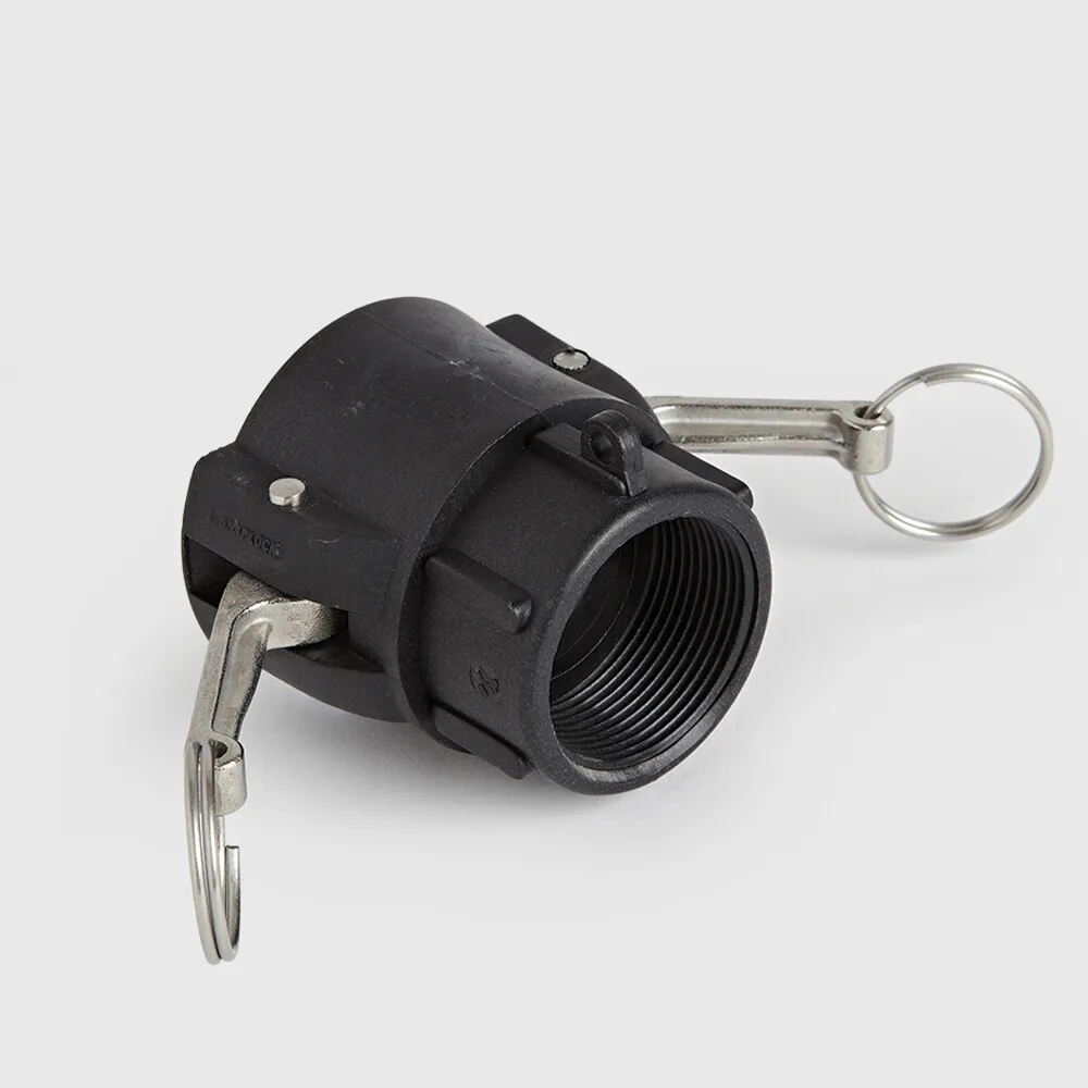 Schnellkupplung PP 1" M-Teil Kamlock x Innengewinde 7,5bar Schwarz Typ Kamlock D