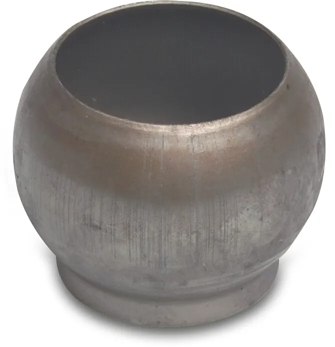 Quick coupler ball steel 133 mm male part Bauer x butt welding type Bauer S1