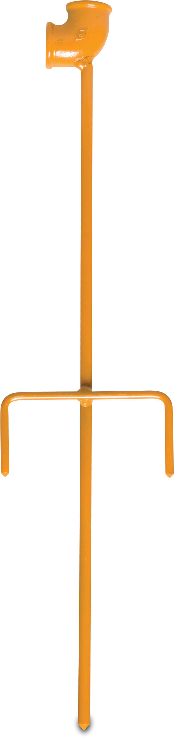 Spyd stål galvaniseret 3/4" indvendig gevind type vinkel