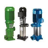 Multi-stage vertical pumps